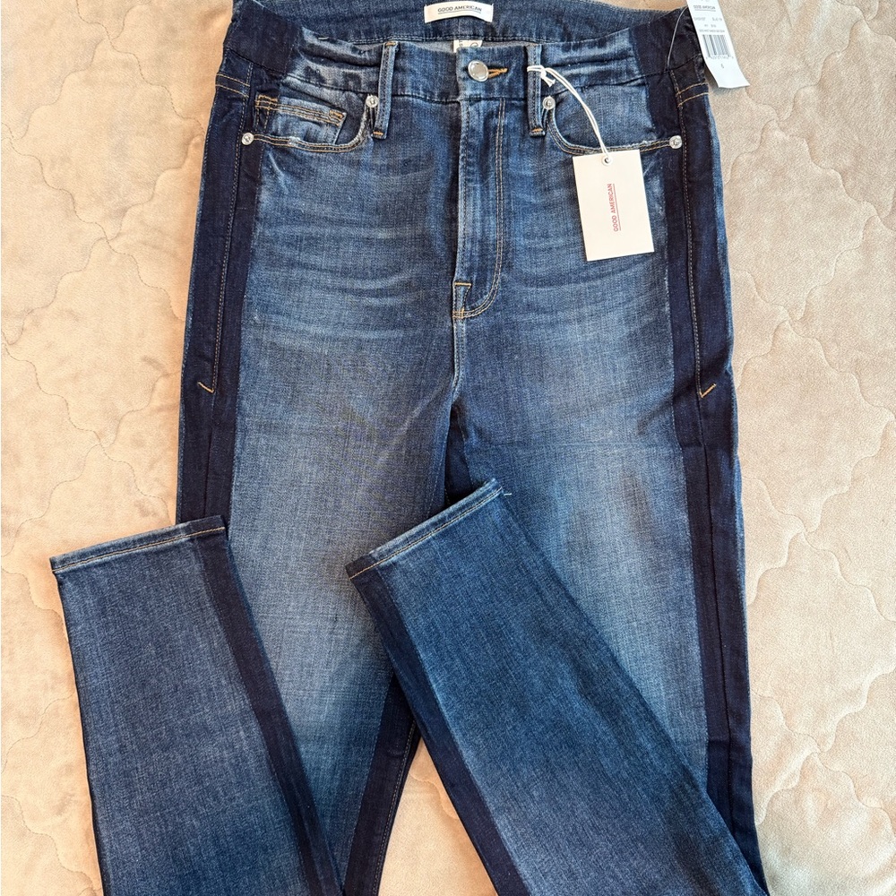 Good American Jeans with Modern Wash